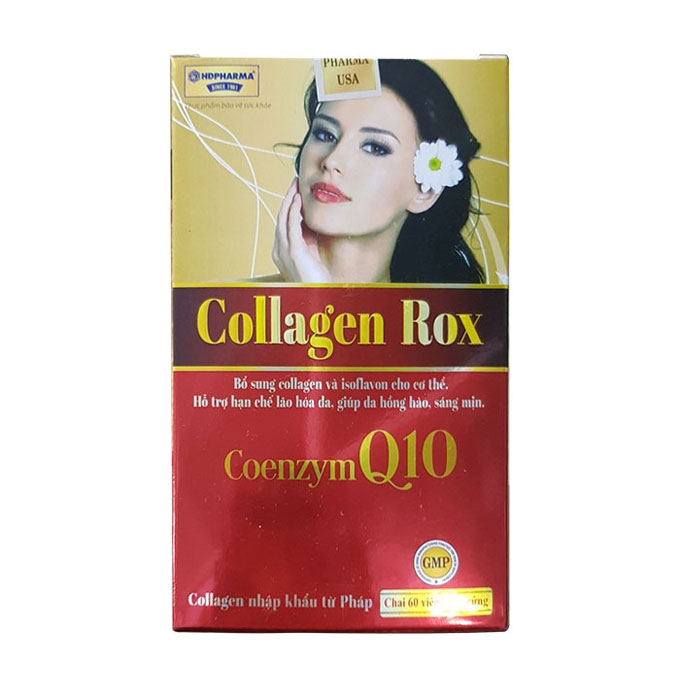 Collagen Rox Coenzym Q10, Hộp 60 viên