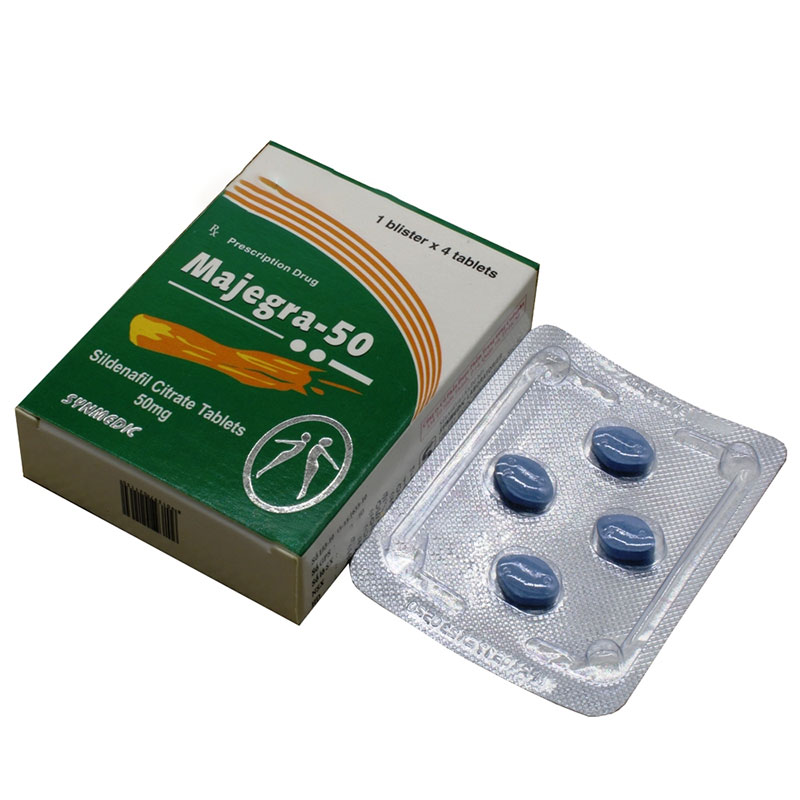 Thuốc cường dương Majegra 50 mg, Hộp 4 viên