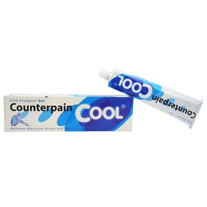 Dầu xoa bóp Counterpain Cool Thái Lan, Tube 60g