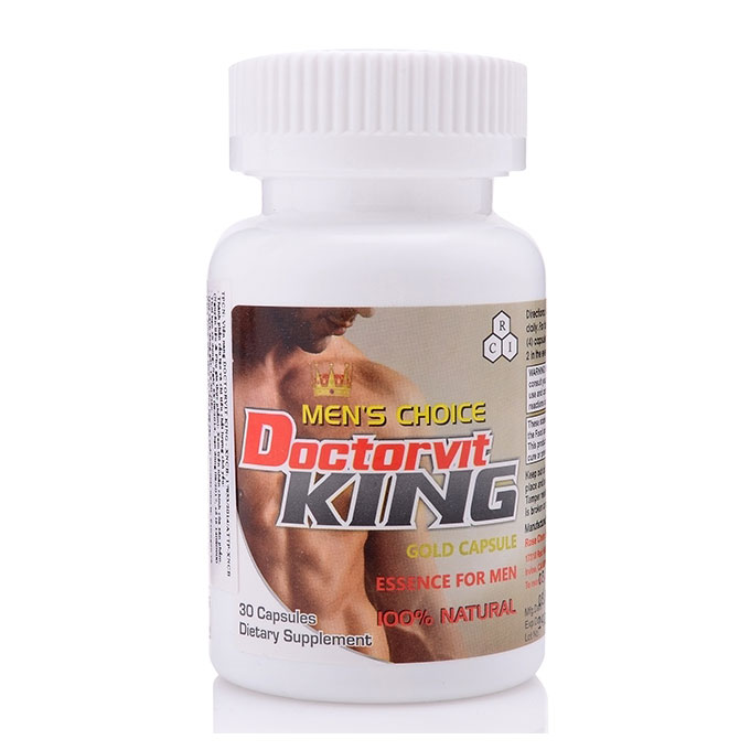 Doctorvit King tăng cường sinh lý nam, Hộp 30 viên