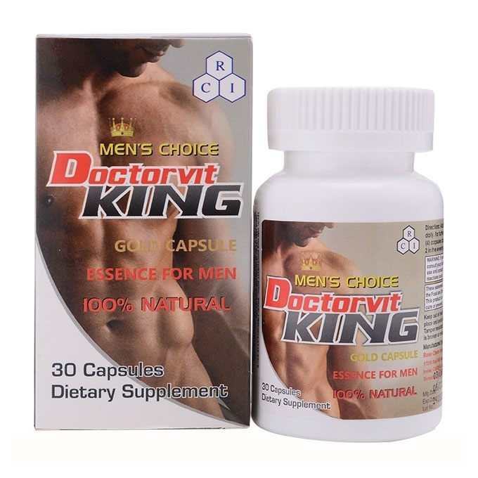 Doctorvit King tăng cường sinh lý nam, Hộp 30 viên