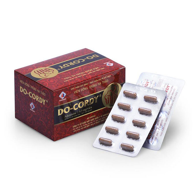 Đông trùng hạ thảo Do-cordy 400mg, Hộp 100 viên