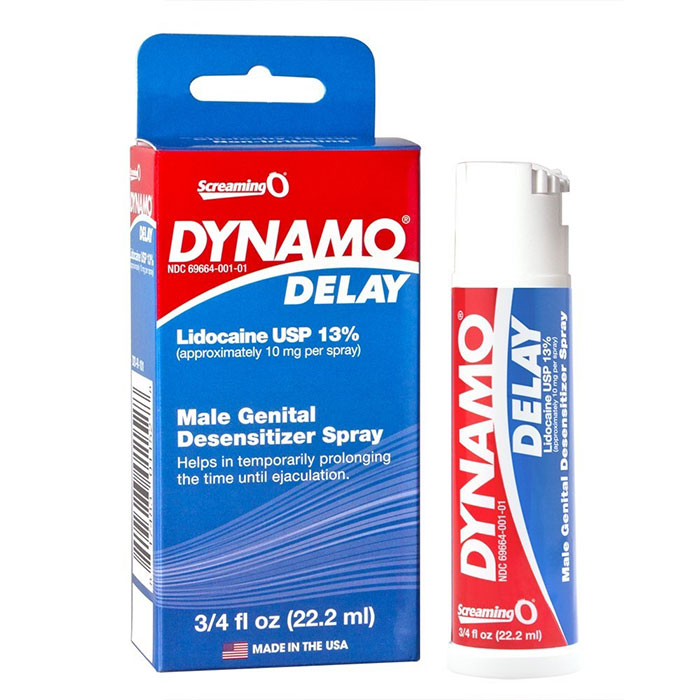 Chai xịt kéo dài thời gian quan hệ Dynamo Delay USA, Chai 22.2 ml