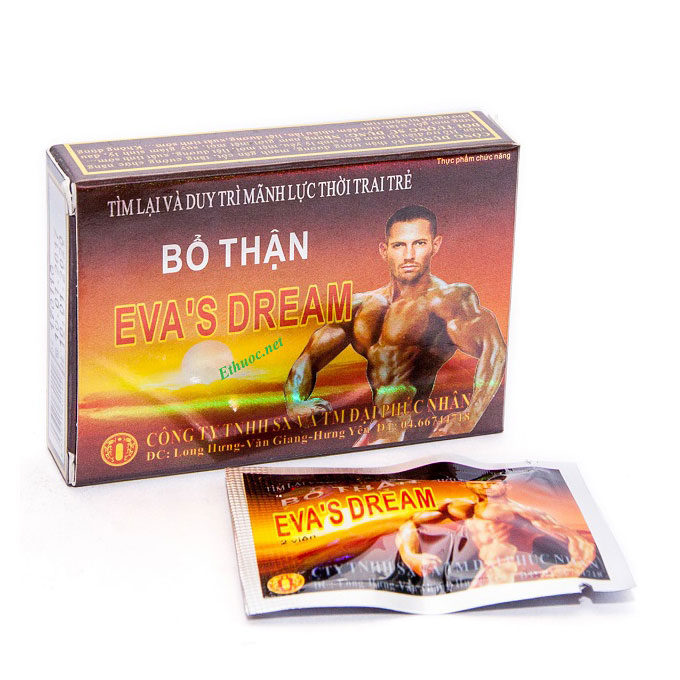 Viên bổ thận Eva Dream, Hộp 40 viên