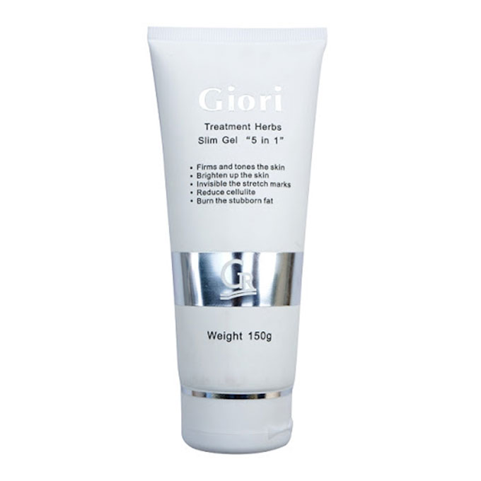 Gel tan mỡ Giori giảm cân đốt cháy mỡ thừa, Tuýp 150g