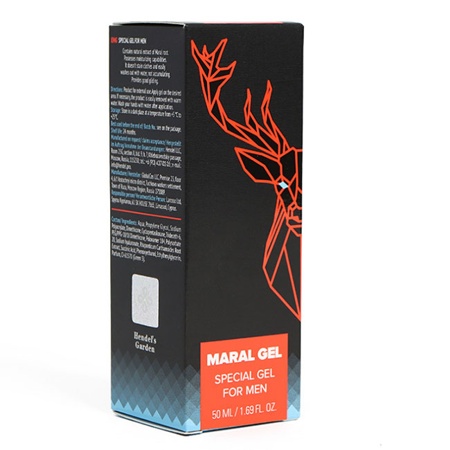 Maral Gel chính hãng Hendel Nga tăng kích thước, Tuýp 50ml