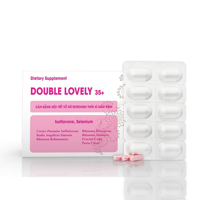 Hadariki Double Lovely 35+ cân bằng nội tiết tố nữ, Hộp 30 viên