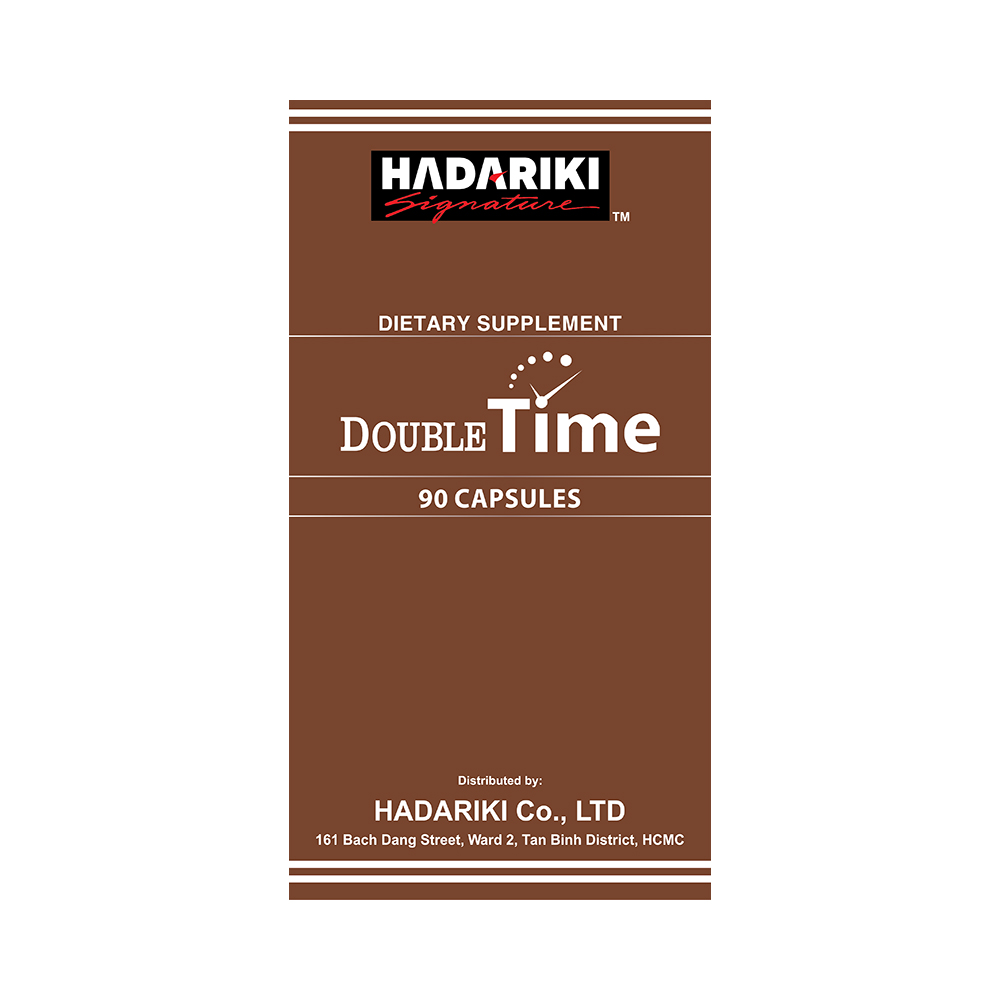 Hadariki Double Time tăng cường sinh lý, Hộp 90 viên