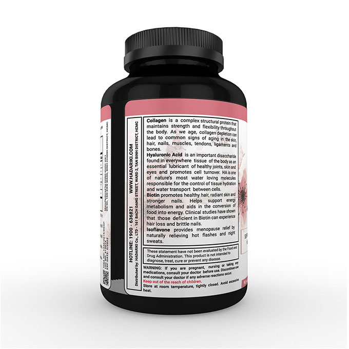 Hadariki Evaskin Complex 5 in1, Hộp 90 viên