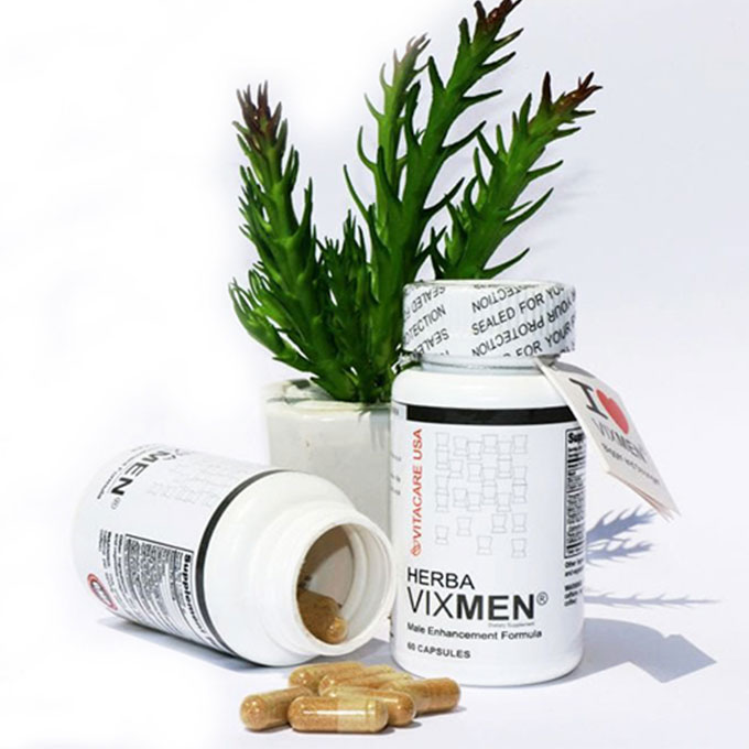 Herba Vixmen tăng cường sinh lý nam, Hộp 60 viên