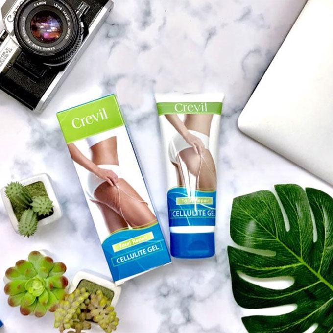 Kem tan mỡ Crevil Cellulite Gel, Tuýp 200ml