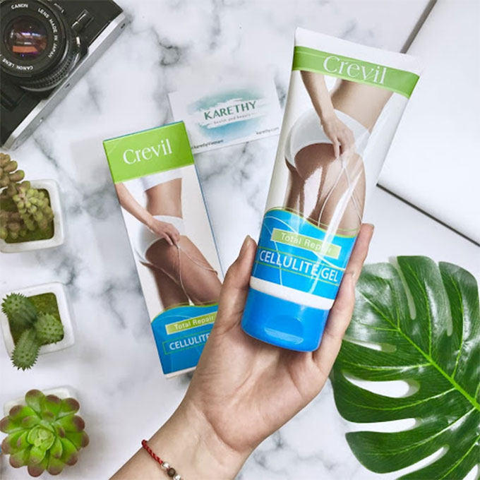 Kem tan mỡ Crevil Cellulite Gel, Tuýp 200ml