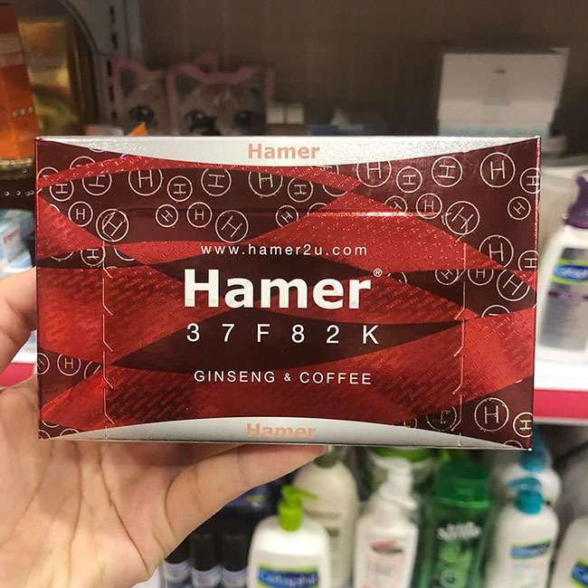 Kẹo sâm Hamer Mỹ 37F82K Hộp 36 viên