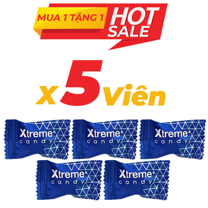 Kẹo sâm Xtreme 5 viên - Mua 5 tặng 2