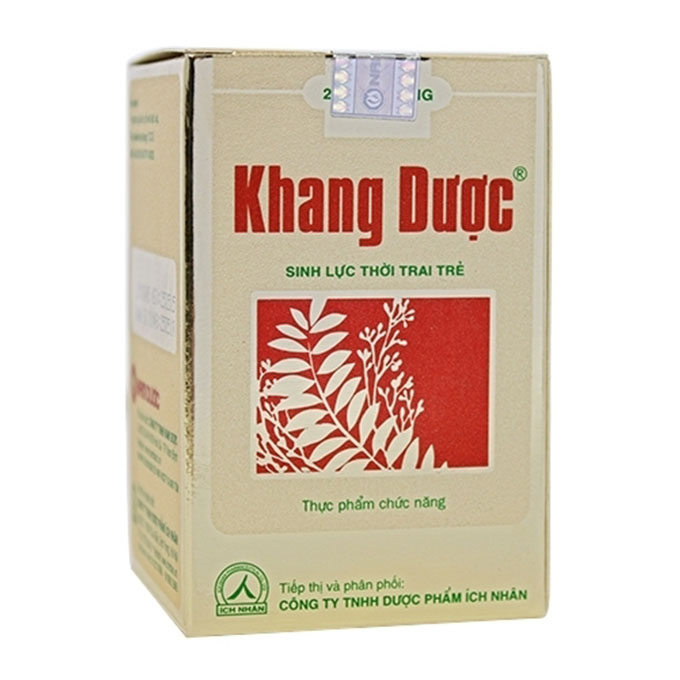 Khang Dược Ích Nhân tăng cường sinh lý nam, Hộp 20 viên