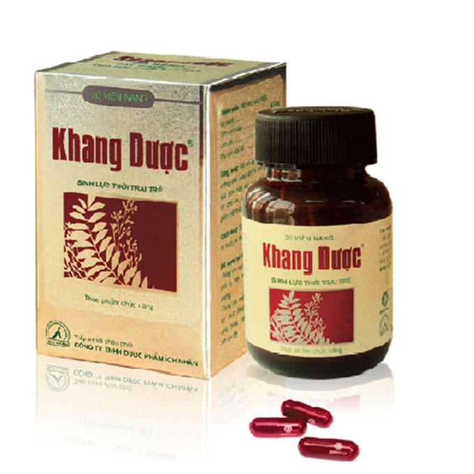 Khang Dược Ích Nhân tăng cường sinh lý nam, Hộp 20 viên