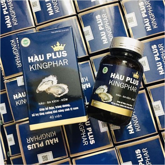 Hàu Plus Kingphar, Hộp 40 viên