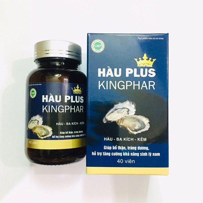 Hàu Plus Kingphar, Hộp 40 viên
