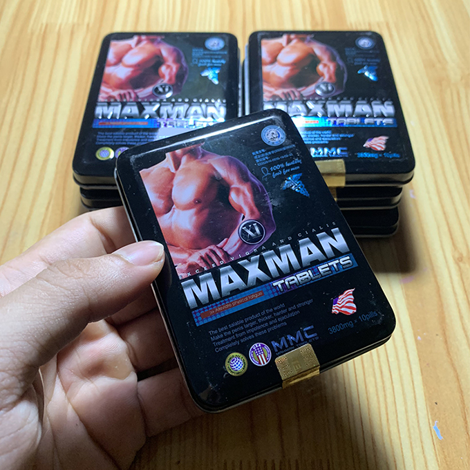Thuốc cường dương MaxMan USA 3800mg, Hộp 10 viên