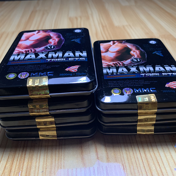 Thuốc cường dương MaxMan USA 3800mg, Hộp 10 viên