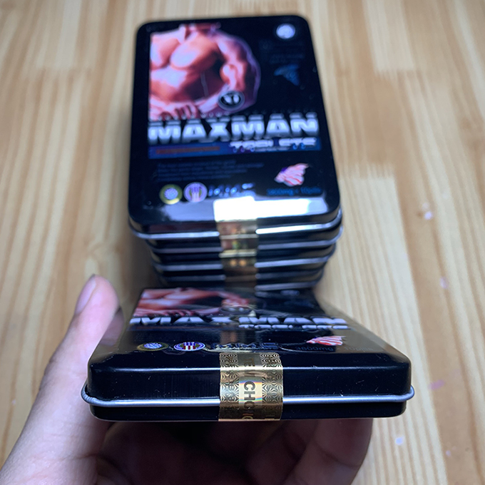 Thuốc cường dương MaxMan USA 3800mg, Hộp 10 viên