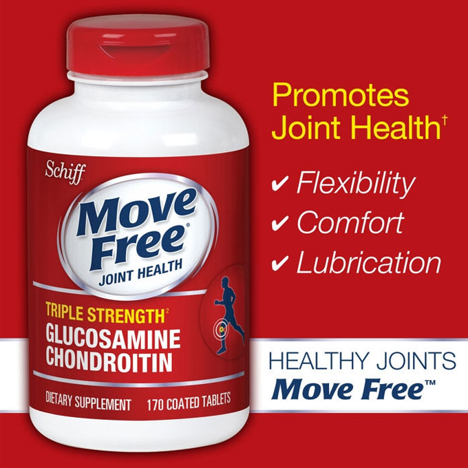 Schiff Move Free Joint Health viên uống bổ khớp, Chai 200 viên