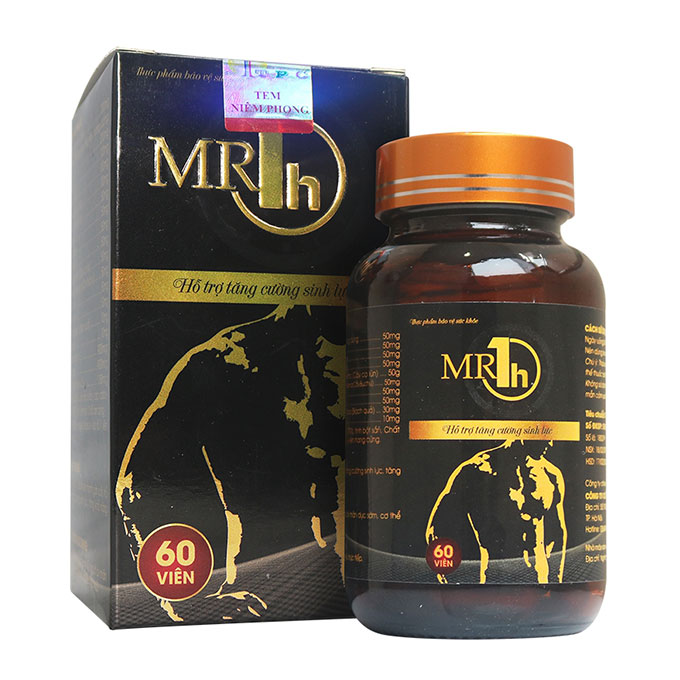 Mr1h Bổ thận tráng dương, tăng cường sinh lý nam, Hộp 60 viên