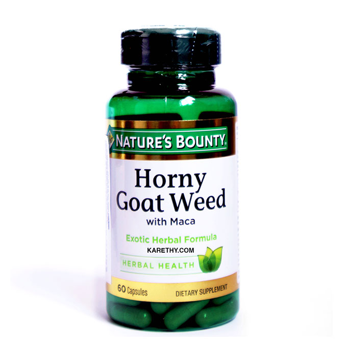 Natures Bounty Goat Weed tăng cường sinh lý nam, Hộp 60 viên
