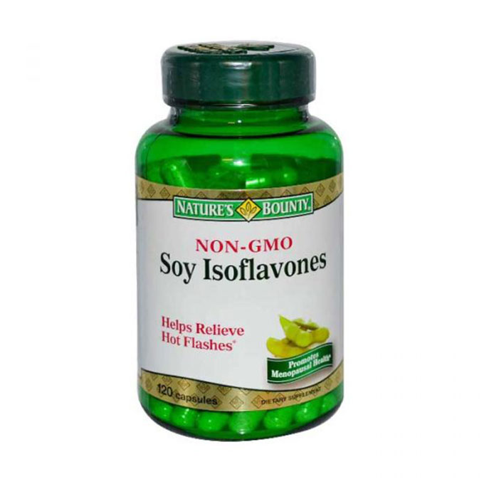 Tinh chất mầm đậu nành Nature's Bounty Soy Isoflavones 750mg, Hộp120 viên