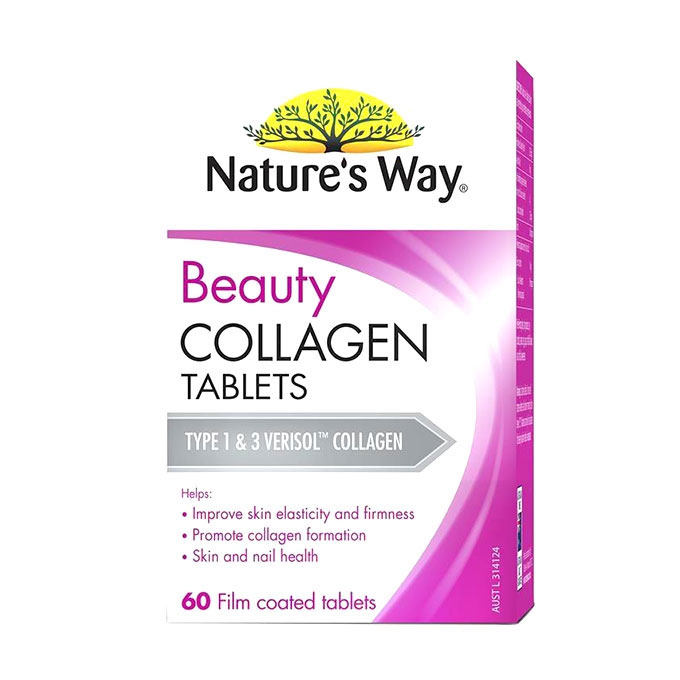 Nature's Way Beauty Collagen Tablets, Hộp 60 viên