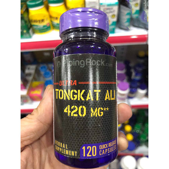 Pipingrock Ultra Tongkat Ali tinh chất rễ mật nhân, Hộp 120 viên