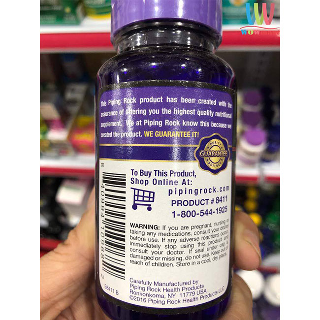 Pipingrock Ultra Tongkat Ali tinh chất rễ mật nhân, Hộp 120 viên