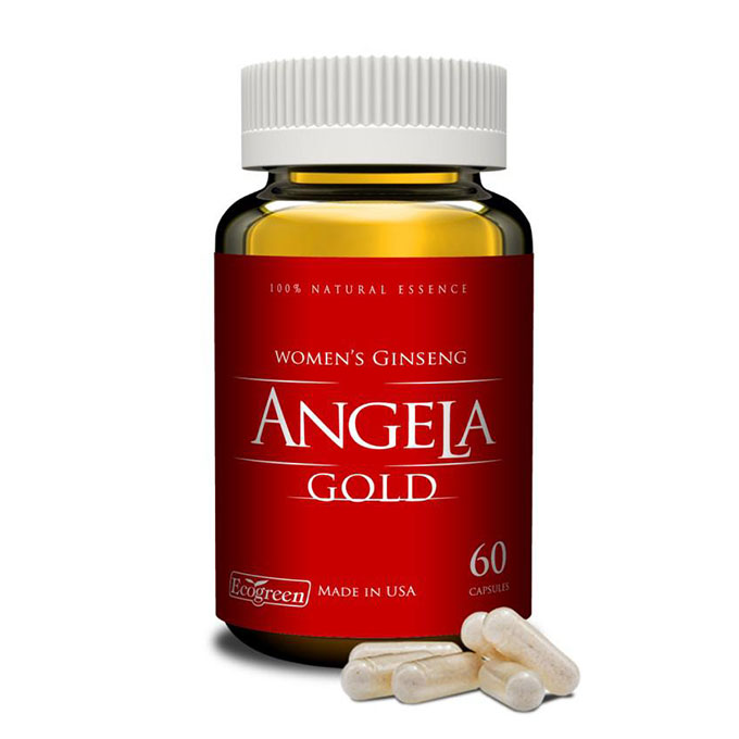 Sâm Angela Gold tăng cường sức khỏe sinh lý nữ,  Hộp 60 viên