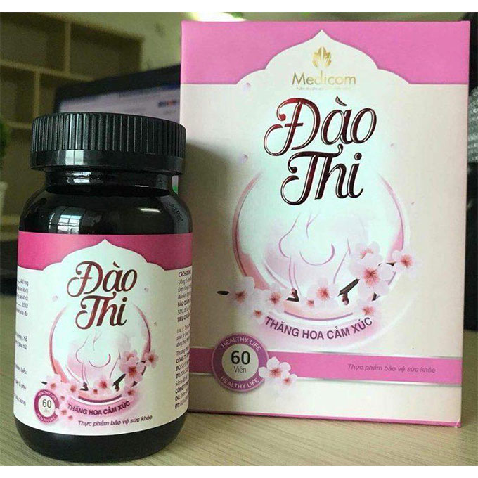 Săn chắc căng tròn vòng một Đào Thi, Hộp 40 viên