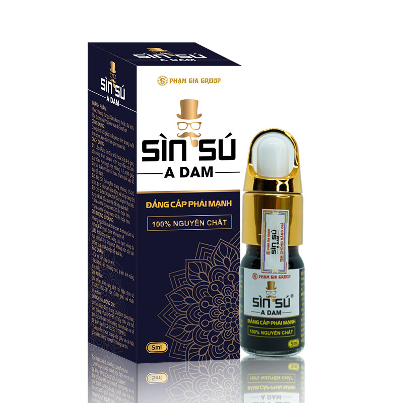 Sìn Sú A Dam kéo dài thời gian quan hệ, Chai 5ml