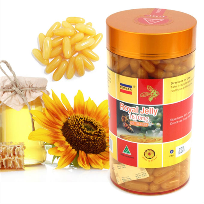 Sữa ong chúa Costar Royal Jelly 1610mg, Chai 365 viên