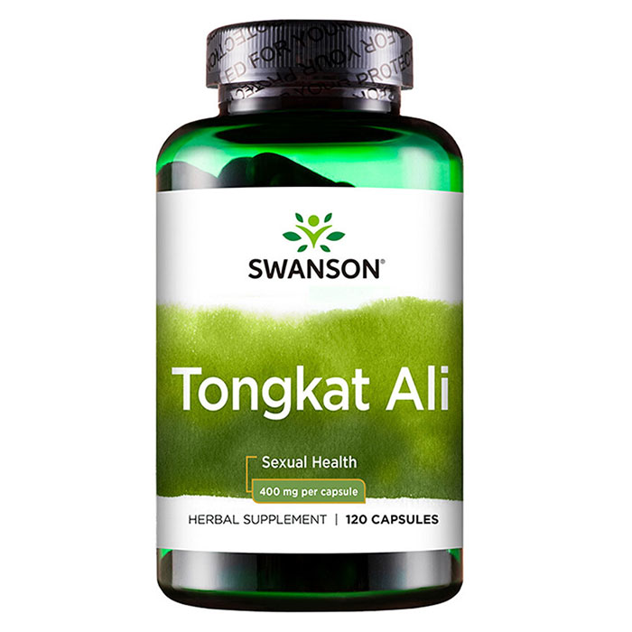 Swanson Tongkat Ali tinh chất cây mật nhân, Hộp 120 viên