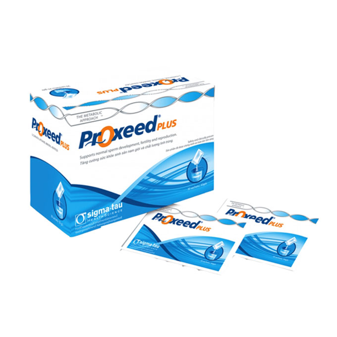 Proxeed Plus tăng số lượng và chất lượng tinh trùng, Hộp 30 gói