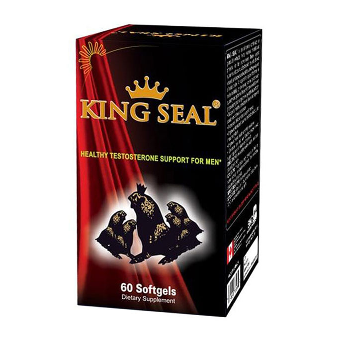 King Seal Tăng cường sinh lý nam, Hộp 60 viên
