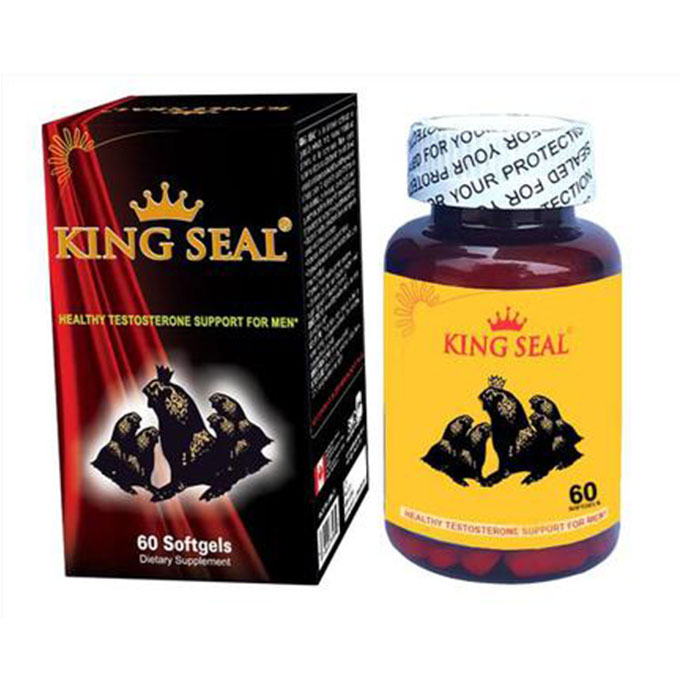 King Seal Tăng cường sinh lý nam, Hộp 60 viên