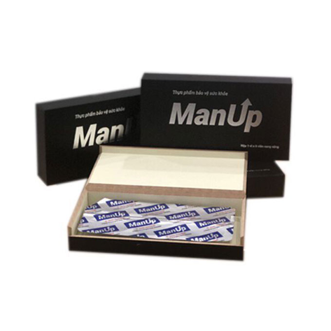 Viên uống tăng cường sinh lý nam ManUp, Hộp 6 viên