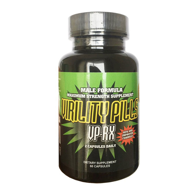 Virility Pills VPRX tăng cường sinh lý nam, Hộp 60 viên