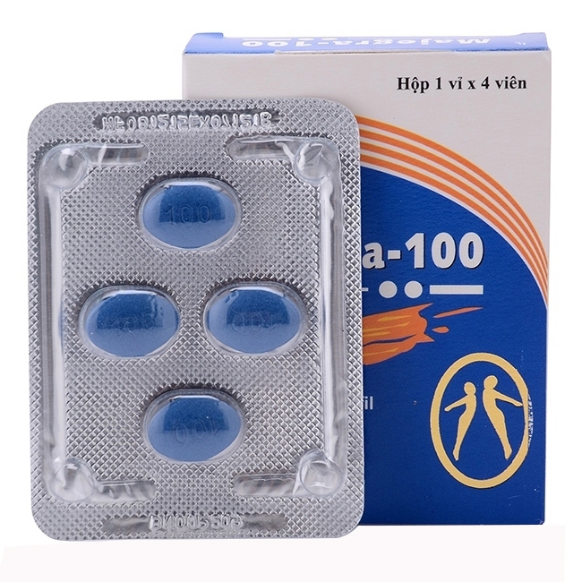 Thuốc cường dương Majegra 100 mg, Hộp 4 viên