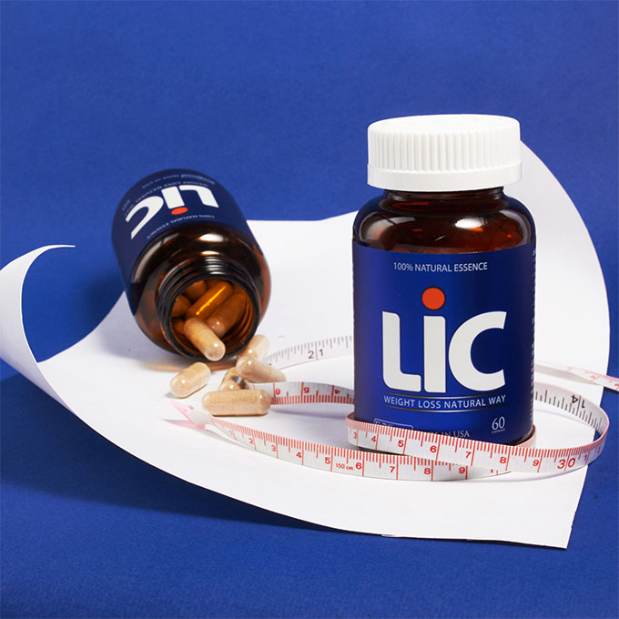 Viên uống giảm cân LIC, Hộp 60 viên