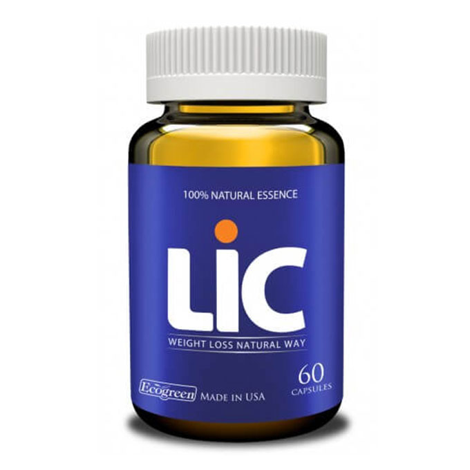 Viên uống giảm cân LIC, Hộp 60 viên