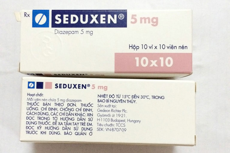 Thuốc ngủ Seduxen 5mg chính hãng Hungary cực mạnh