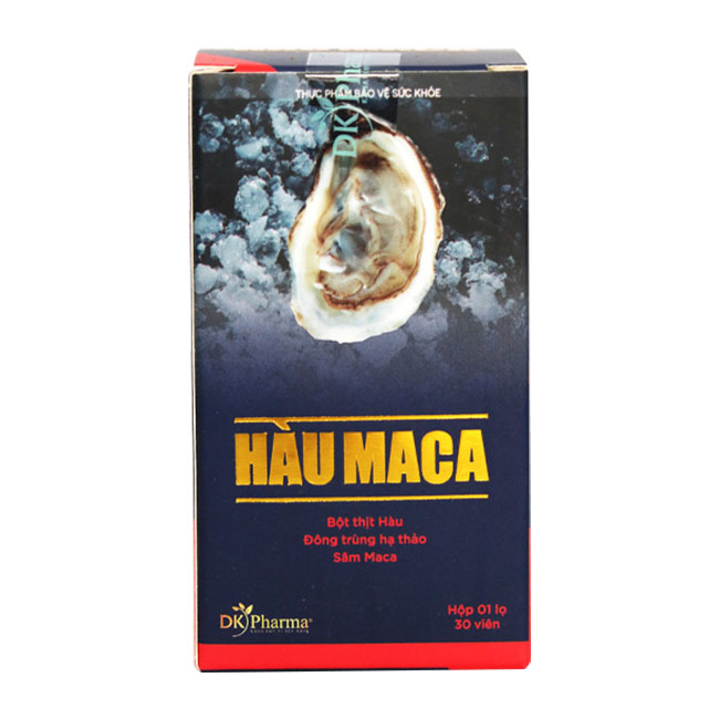 Tinh chất Hàu Maca, Hộp 30 viên