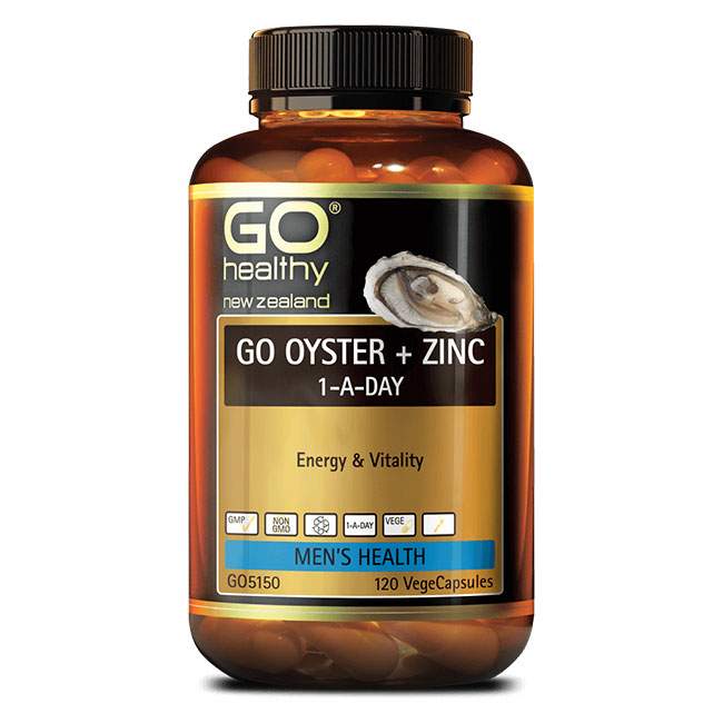 Tinh chất hàu Oyster Plus Zinc Go Healthy, Hộp 120 Viên