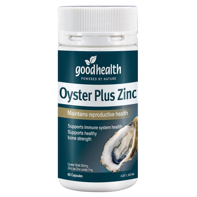 Tinh chất hàu Oyster Plus Zinc Goodhealth, Hộp 60 Viên