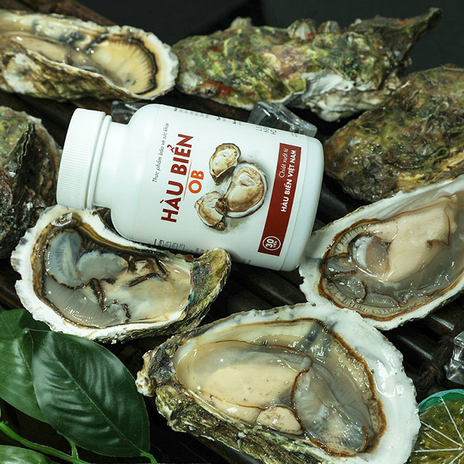 Tinh hàu biển OB, Hộp 30 viên